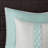 8 Piece Comforter Set Seafoam/Grey Queen