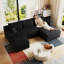 Canapé modulaire rembourré en U avec repose-pieds-130622444-130622448