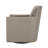 Toomey Contemporary Nailhead Swivel Armchair-1385807812
