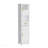 Tall Bathroom Floor Storage Cabinet,Narrow Slim Freestanding Cabinet With 1 Drawer And 2 Doors Storage Cabinet With 5 Adjustable Height Shelf, 15 X 12 X 67inches, White