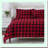 Soft Flannel Queen Sheet Set - Buffalo Plaid Red - Deep Pocket - Heavyweight Double Brushed Cotton - Extra Soft - Comfortable Bedding