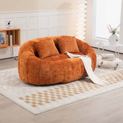 Canny Upholstered Boneless Compression Reception Loveseat