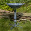 Bain d'oiseaux sur piédestal en métal Mattison-1205314587