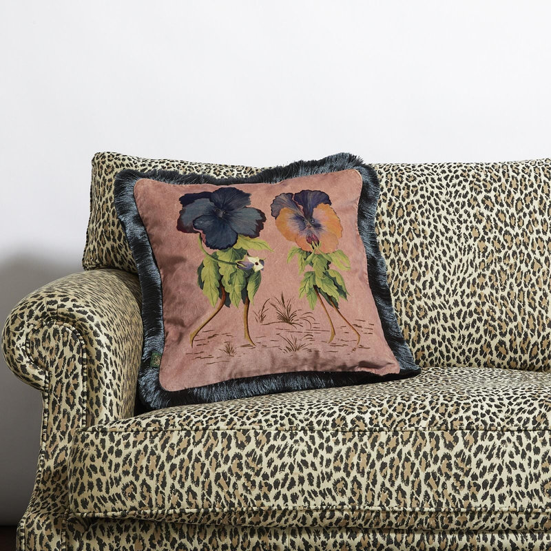 Love Letter Throw Square Pillow Cover & Insert