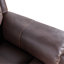 Fauteuil inclinable électrique en cuir Cooperman-1602405496