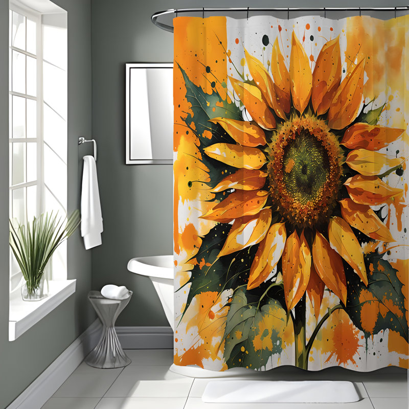 Rideau de douche Alona, H 72 po x l 70 po