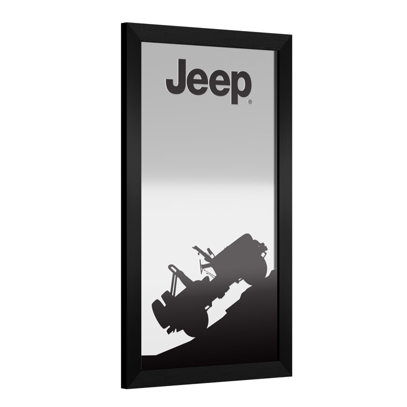 Wood Rectangle Wall Mirror