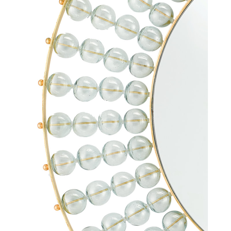 Calais Round Metal Wall Mirror