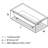 Kaldera 2 60" x 32" Drop In Bathtubs with Tile Flange