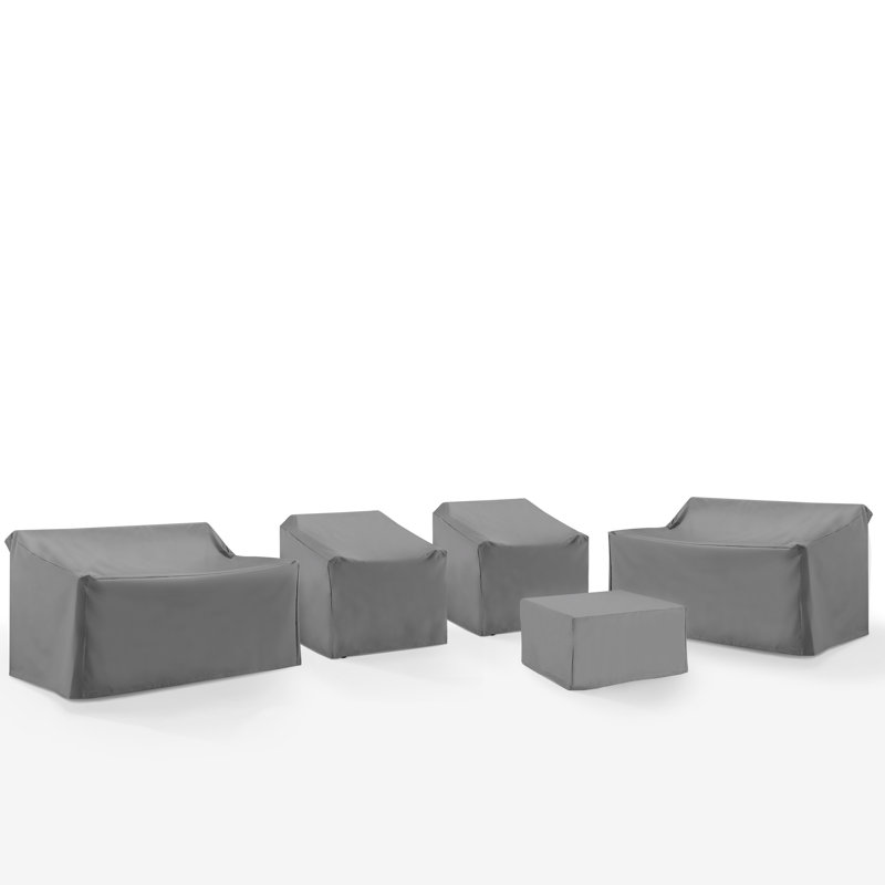 Furniture Covers Outdoor Conversation Set Cover, Gray