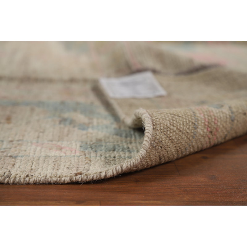 Tapis teint en laine Oushak Earth