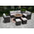 Lazaro 5 Piece Sofa Seating Group with Cushions-71058060-71058061