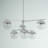 Yearby 6 - Light Dimmable Tiered Chandelier-171242640-171242641
