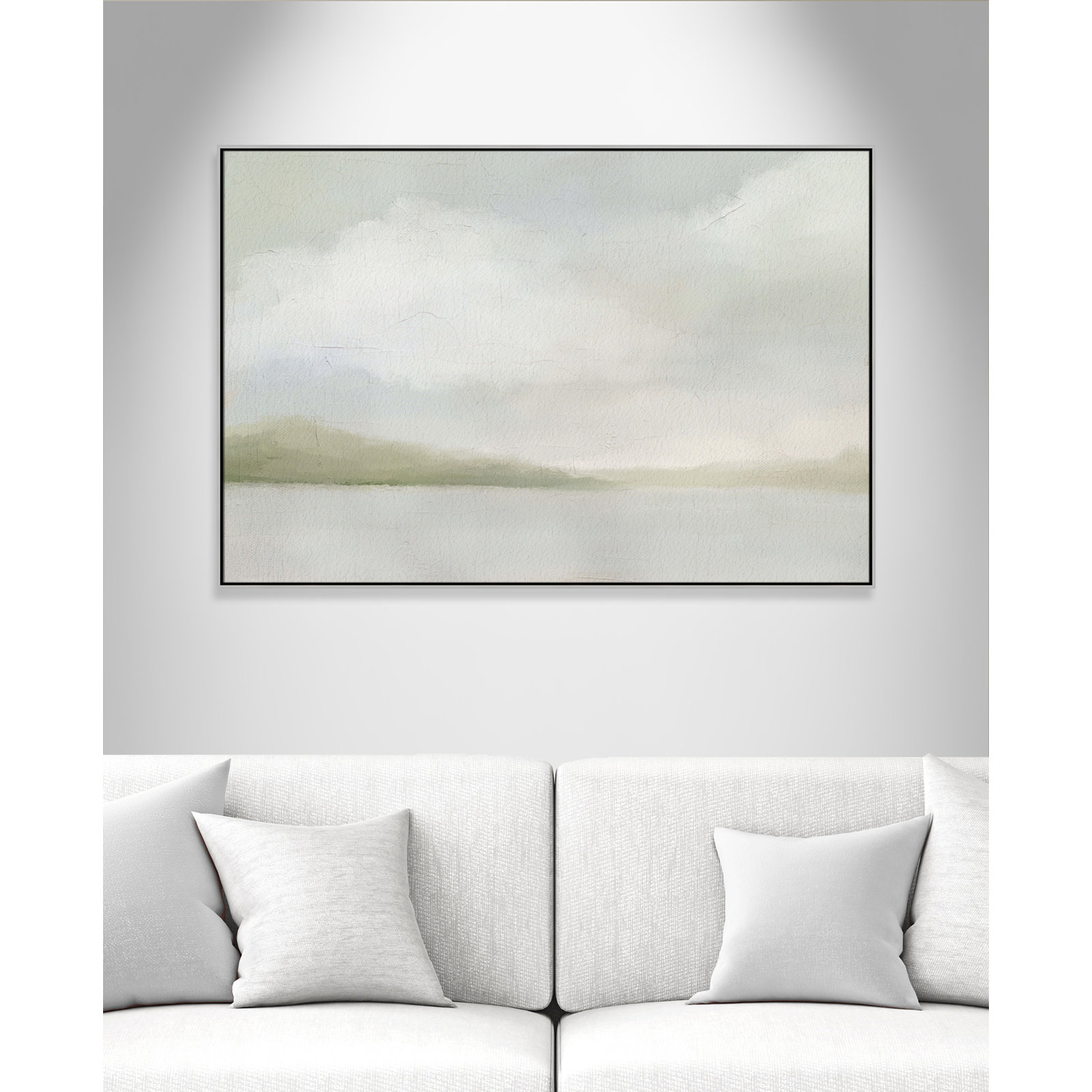Queensland "A Tranquil Morning" Print, 41.5" H x 61.5" W, Silver