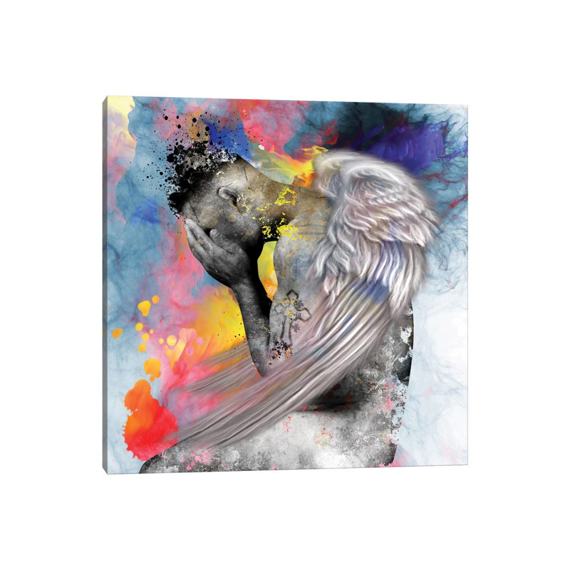 Angel Man by Mark Ashkenazi - Wrapped Canvas Print, 30.48 cm H x 30.48 cm W