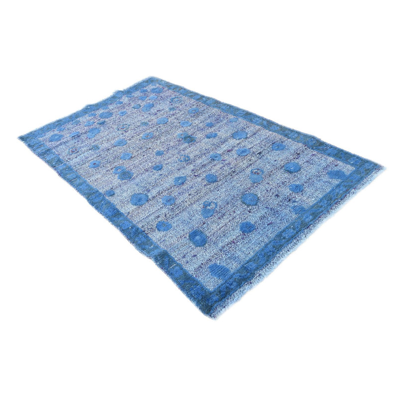 Tapis bleu clair Murry