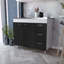 Armoire avec trois tiroirs, double porte et quatre pieds Ferretti-96922170