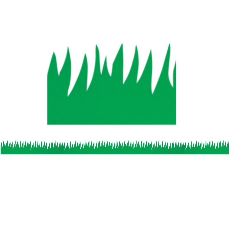 Bordure brillante mighty herbe