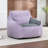 Comfy Corduroy Large Bean Bag Chairs with Armrests-1913519954