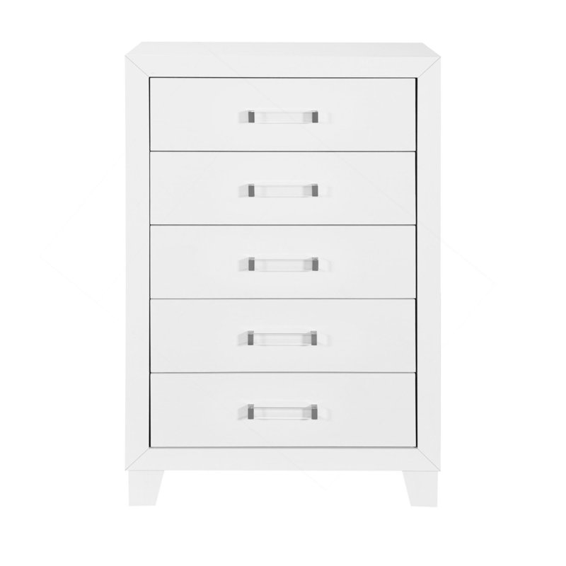 Commode verticale 5 tiroirs Scandi-Minimalist