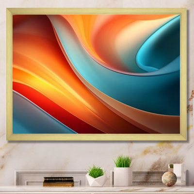 " Orange Blue Spectral Currents "