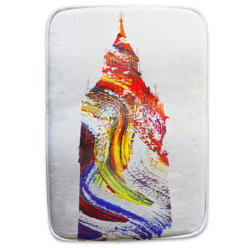 Nayani Polyester Shower Curtain Set
