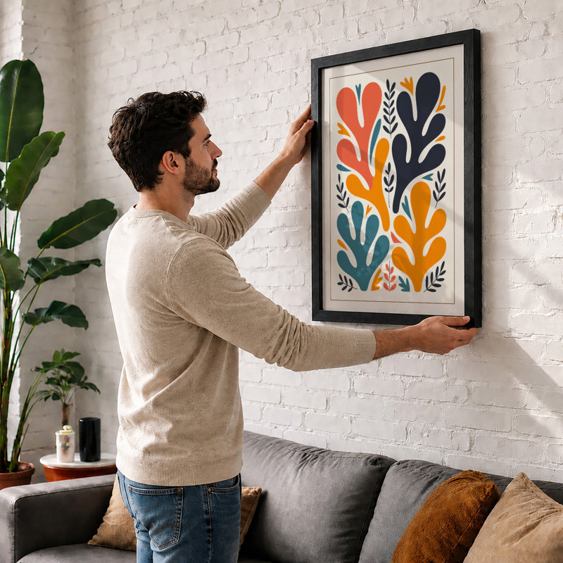 Symmetry Botanical - Print, Unframed, A4 - 29.7 x 21.0 cm