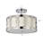 Audre Glass Semi Flush Mount-322621985