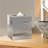 Gloss Tissue Box Cover Bathroom Tray Tumbler