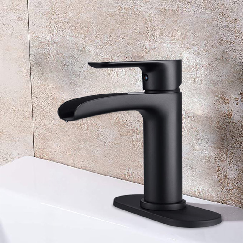Matherne Single-Hole Single-handle Bathroom Faucet