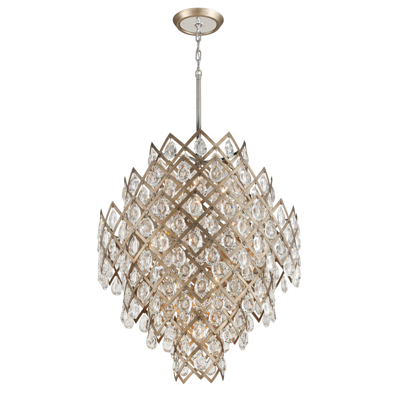 Lustre géométrique 11 lumières unique/statement Tiara