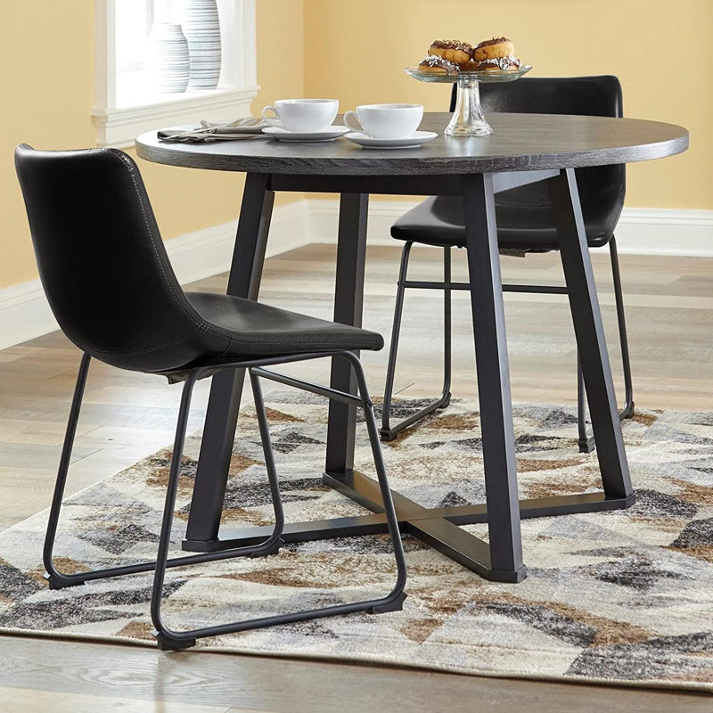 Chaise d'appoint Meritt, Noir