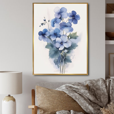 Violets Dreamer II sur toile