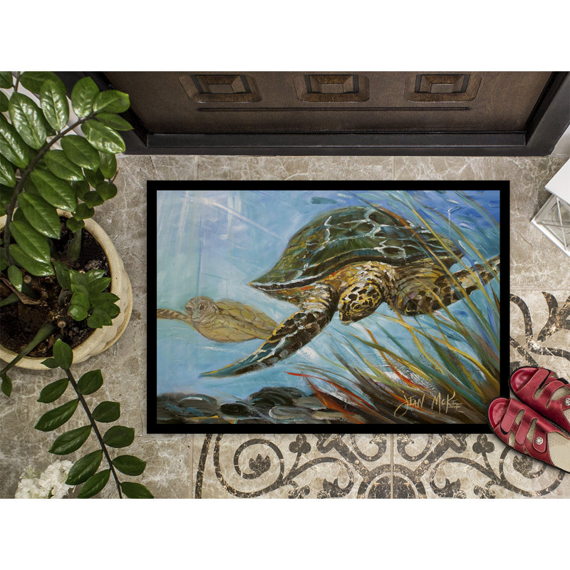 Rorry Non-Slip Indoor Doormat, Rectangle 2' x 3'