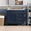 Armoire de rangement de salle de bain moderne avec 2 tiroirs et un tiroir basculant-105205770