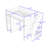 Loft Bed with Desk, LED Lights, Storage Locker, Shelves and Wardrobe-482088464