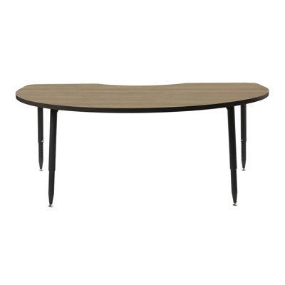 Table d'activité thermofusionnée avec pieds fuselés réglables Adapte 48 x 72