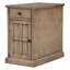 Table d'appoint Classic Vintage Livingroom avec ports USB et un tiroir multifonctionnel avec porte-gobelets-77150403