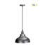 Reichenbach 1 - Light Black Dome Pendant