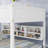 Queen Bunk Bed With Charging Station & Large Storage Cabinets-2064949457