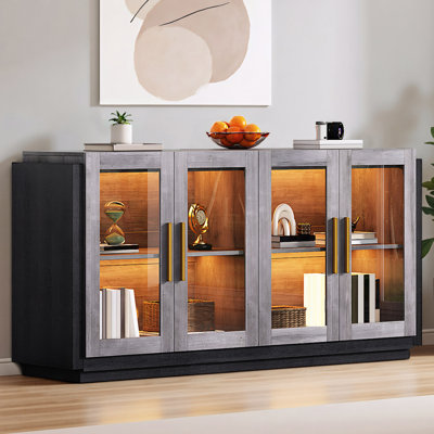 Ainez Unfinished Accent Cabinet