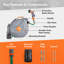 VonHaus 20m Auto Rewind Hose Reel