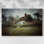Paysages rétro-DCCCLxxvi -Galerie enveloppée Cavas