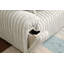 Canapé en velours côtelé Jaya Mondo Power Motion avec couchette et port USB