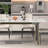 Light Microlite Rectangular Dining Table Sets-105490422-105490426