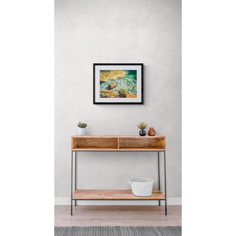 Ohanapecosh River Abstract Print by Bruce Heinemann