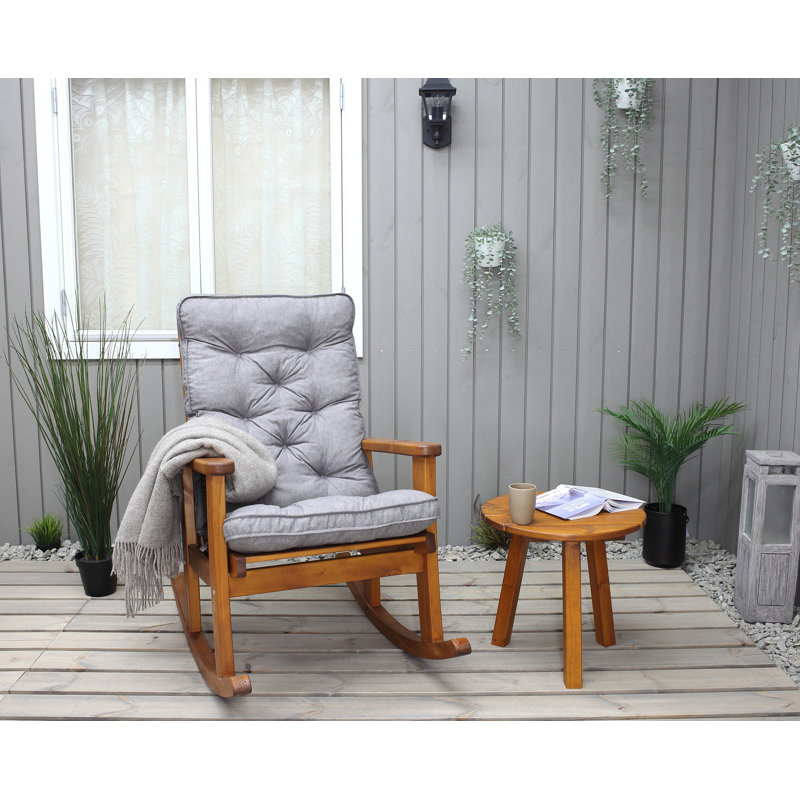 Wiest Pine Outdoor Chair, Brown