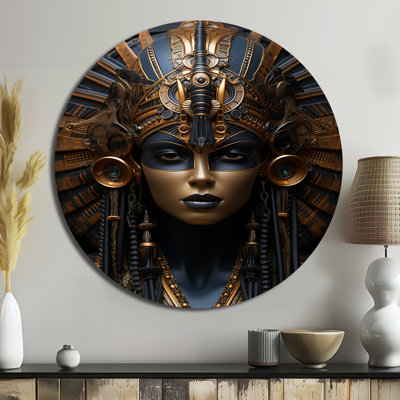 Hal - Landscapes Round Metal Art