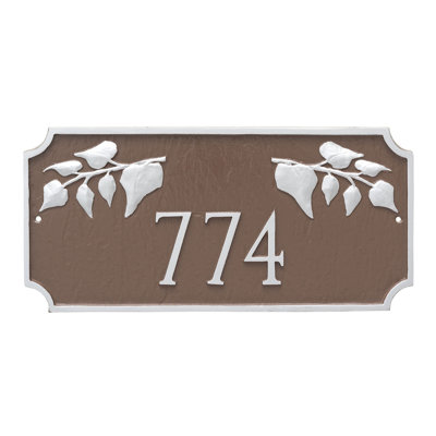 Princeton Rectangle Wall Plaque