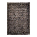 Fine Vibrance One-of-a-Kind 6' 1" X 8' 9" Hand Knotted Area Rug
